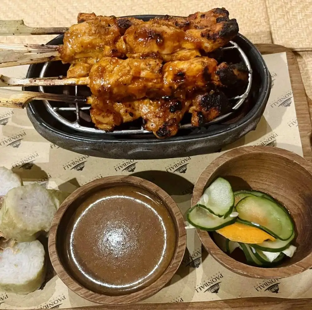 Delicious Balinese lamb skewers, Sate Kambing