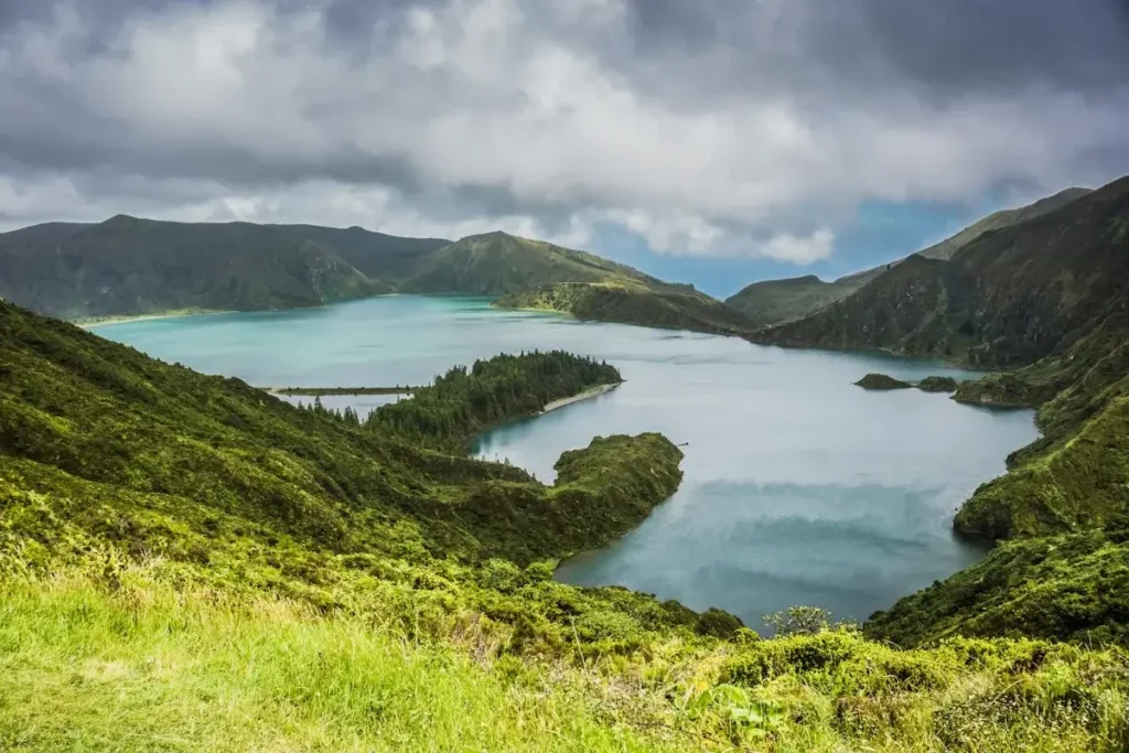 Lagoa do Fogo: Where fire meets water in the Azores.